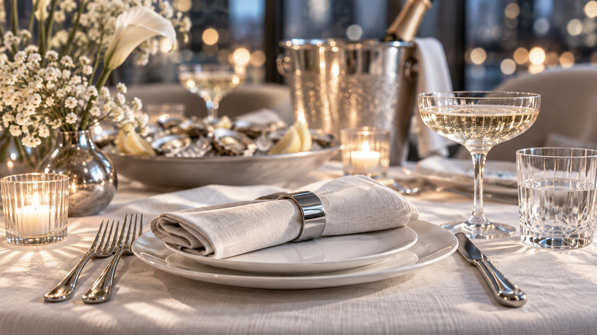 Dinner-Inspiration: So richtest du einen unvergesslichen Abendtisch ein