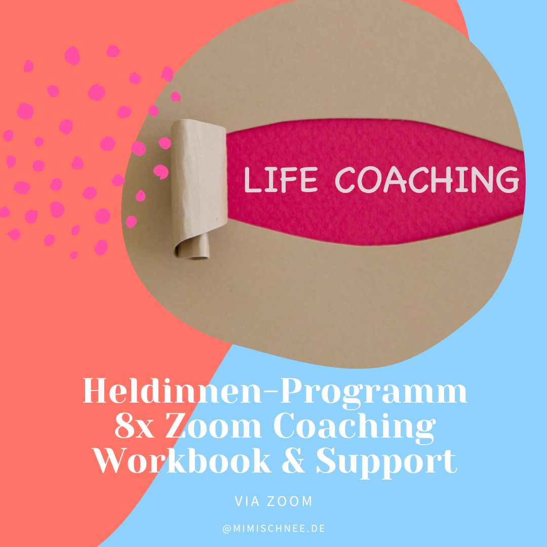Dein Weg zurück in die Kraft: 8 Zoom-Sessions, Workbook & Support für dein Comeback nach Burnout. Jetzt Heldinnen-Programm buchen!