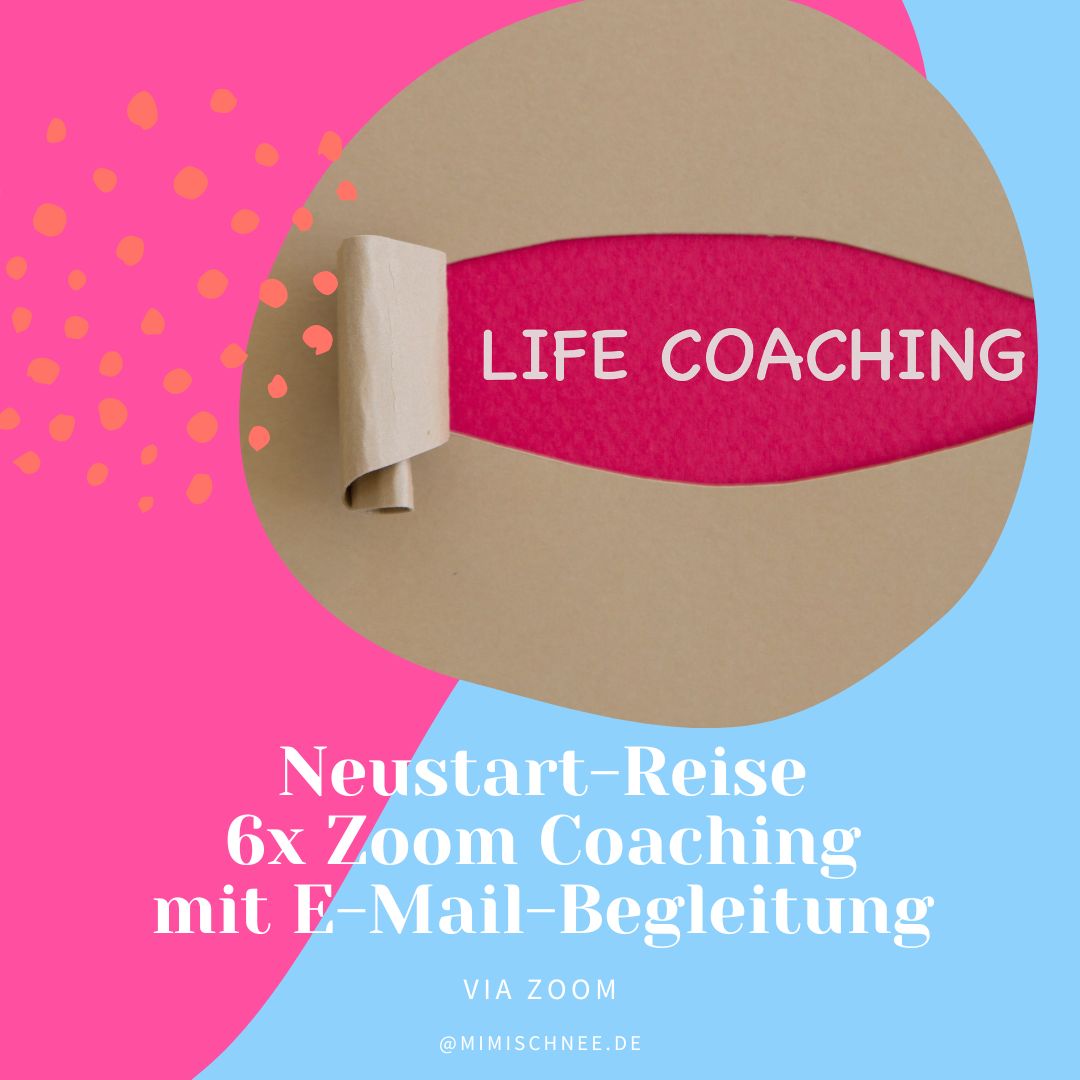 Burnout? Dauerstress? Die Neustart-Reise bringt dich in 6 Zoom-Coachings zurück in deine Kraft. Persönlich, stärkend, transformierend.