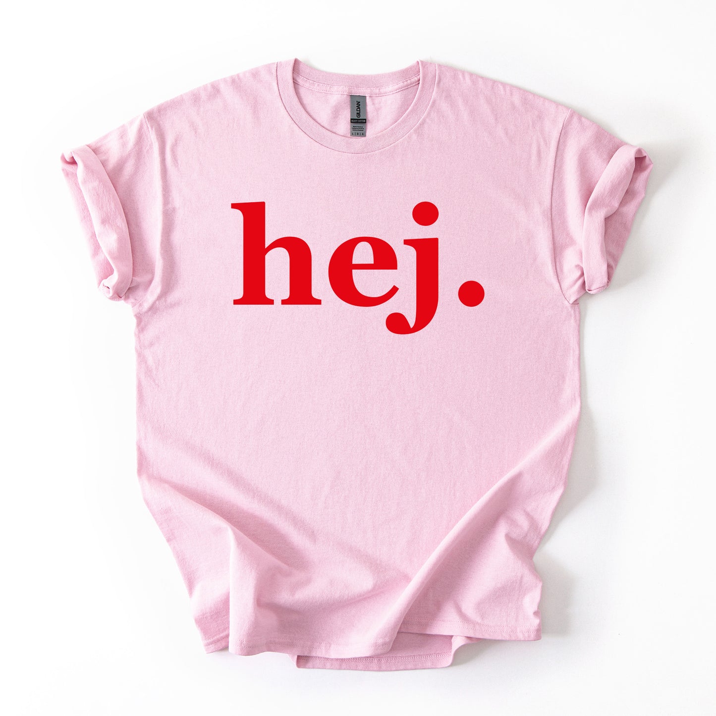T-Shirt „Hej“ – Skandinavischer Style für Minimalistinnen