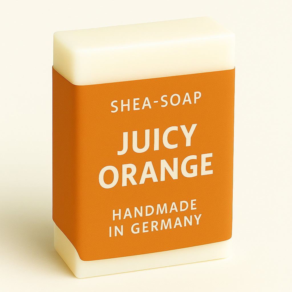 Handgemachte, vegane Naturseife mit BIO-Sheabutter & Glycerin. Ohne SLS/SLES. Sanft zur Haut, stark im Duft. Jetzt entdecken bei Mimi Schnee!